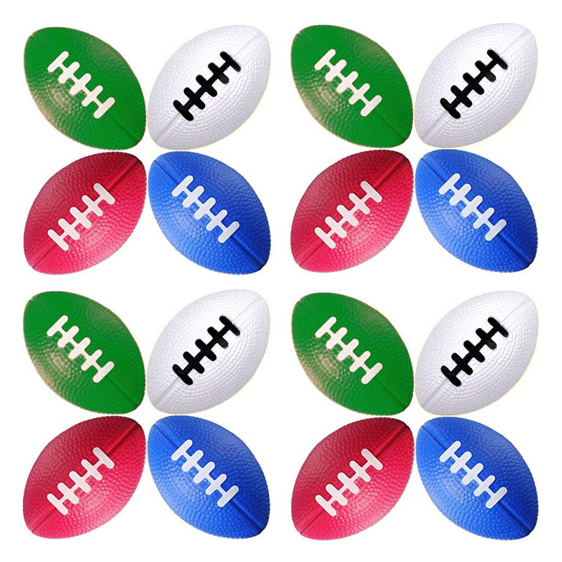 Wholesale  sponge ball 4cm rugby basketball football PU slow rebound decompression vent pressure ball decompression play